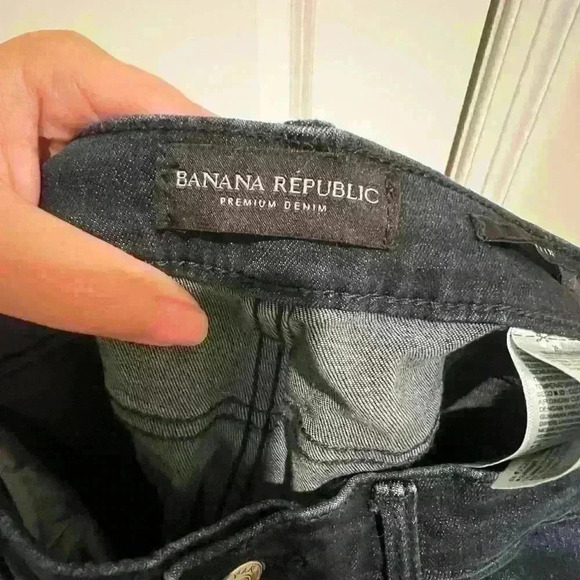 Banana Republic Dark Wash Skinny Jean Size 28 - Picture 5 of 8